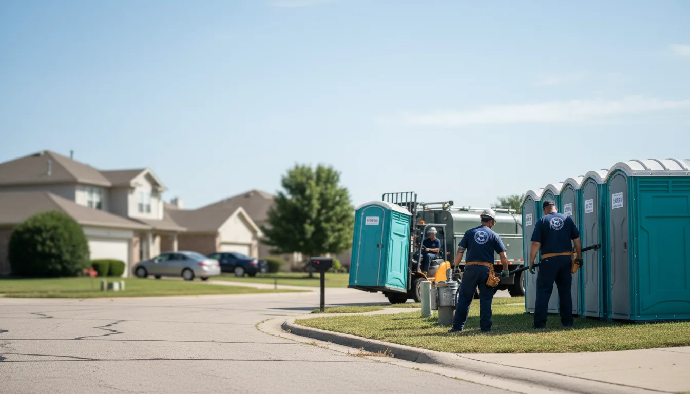 Porta Potty Rental in Hamel, IL near me